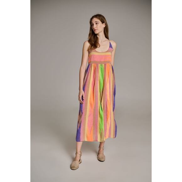 nwt DEVOTION TWINS sz S Iaspis Midi dress - Picture 1 of 3